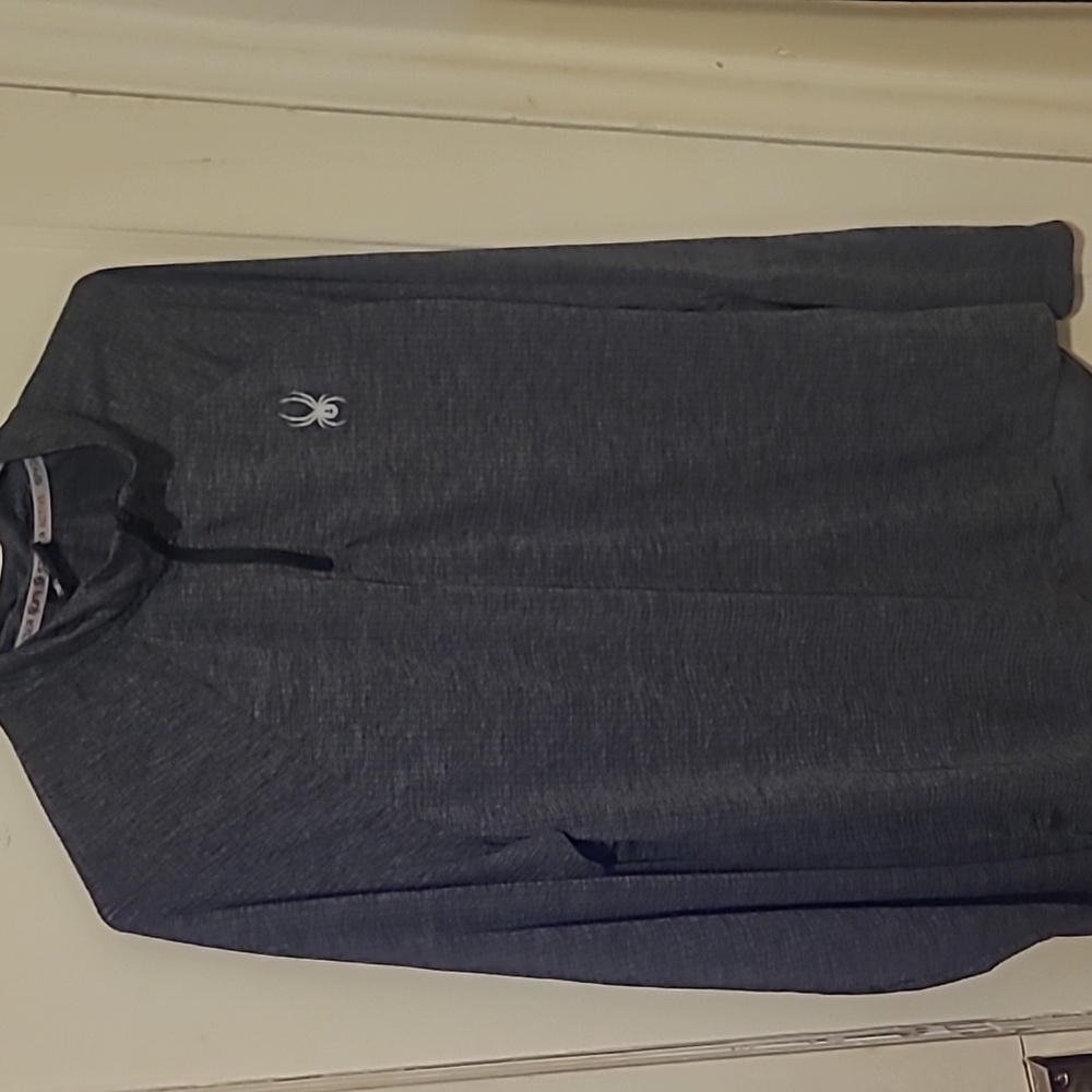 Spyder Active Gray Quarter-Zip Pullover - image 1